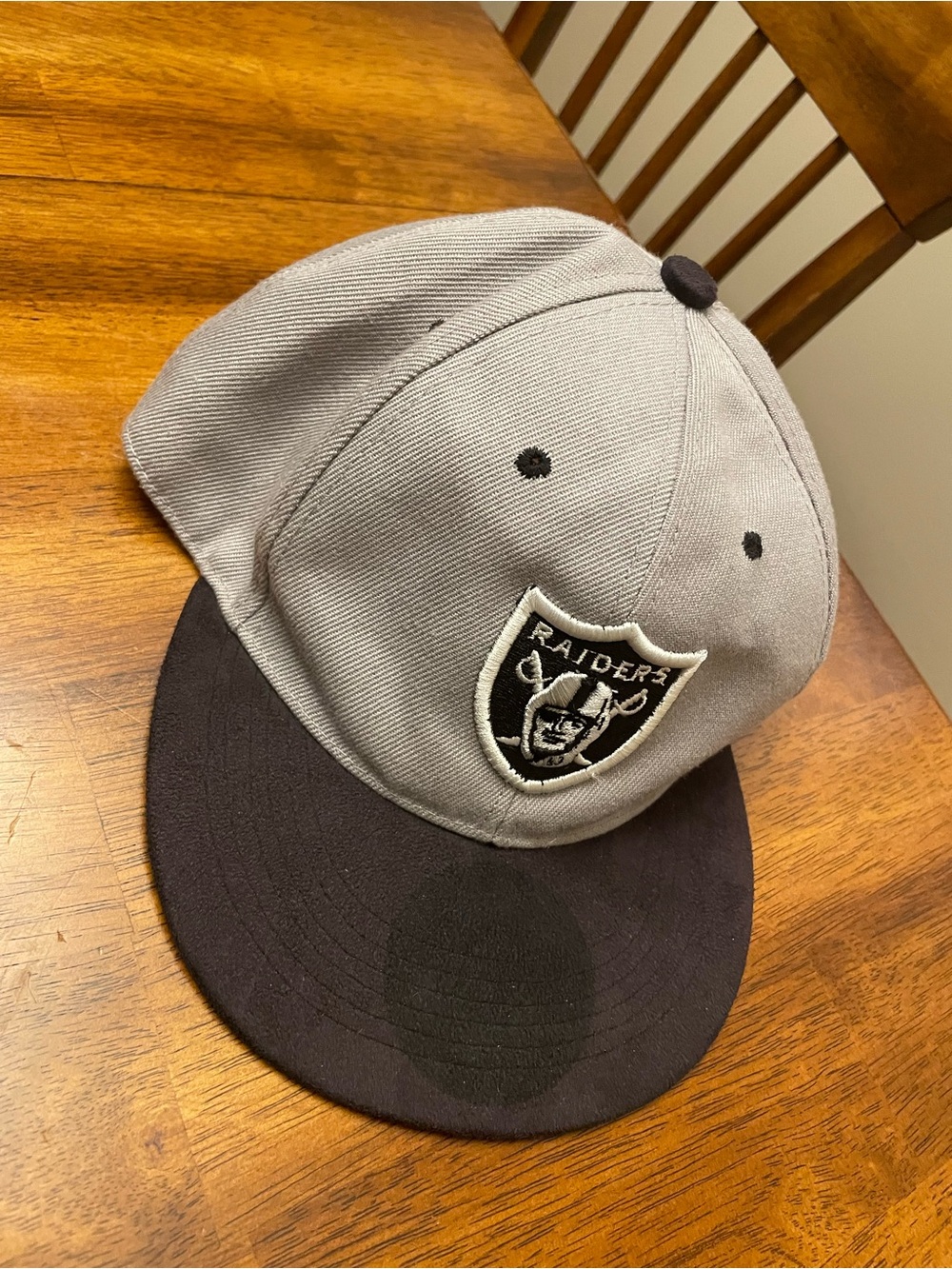 Las Vegas Riders by Lee Two-Tone Grey and Black Snapback Hat